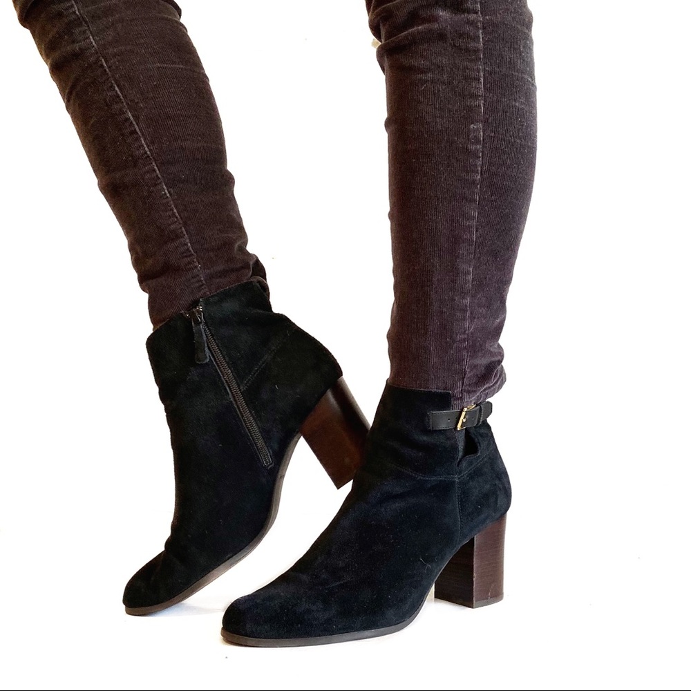 Cole Haan Black Booties